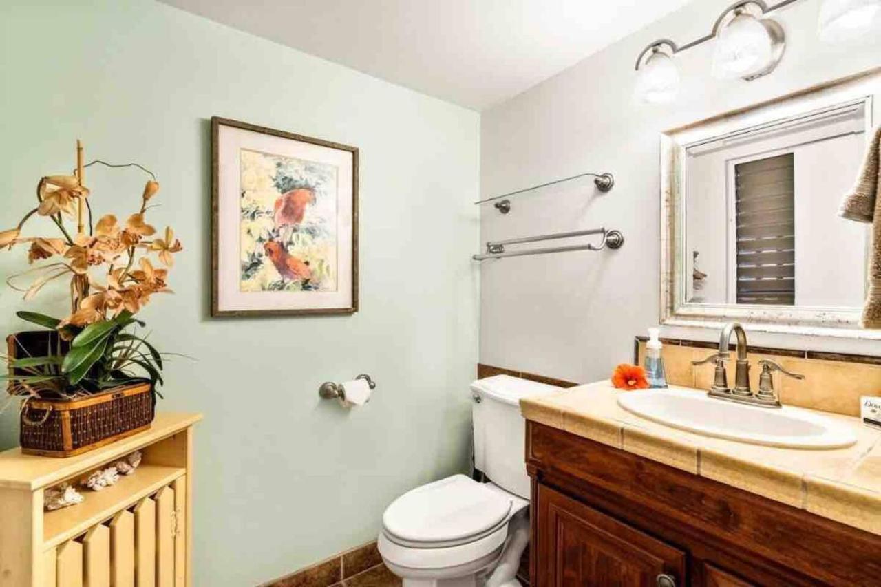 Family Friendly Kailua Bay View Ac Free Parking Walk To Kailua Village Bagian luar foto