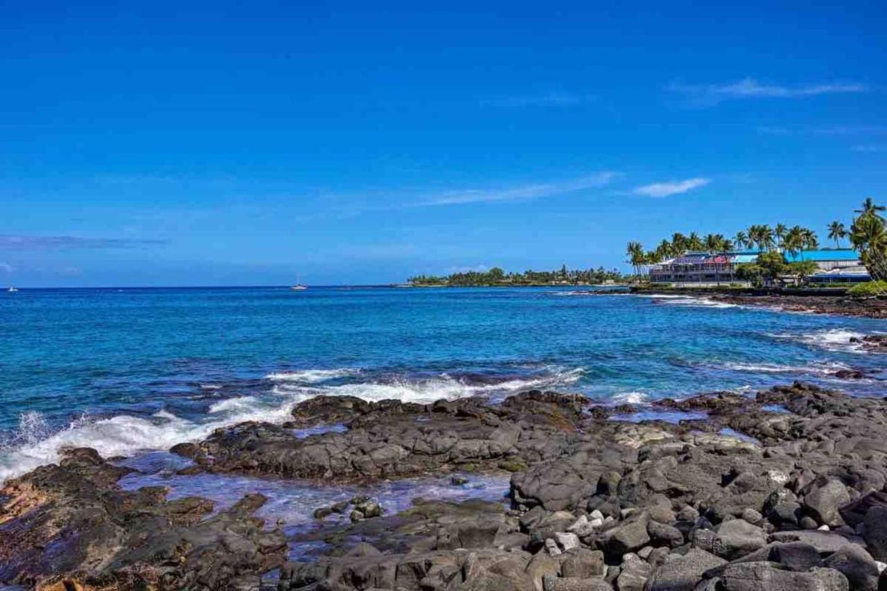 Family Friendly Kailua Bay View Ac Free Parking Walk To Kailua Village Bagian luar foto