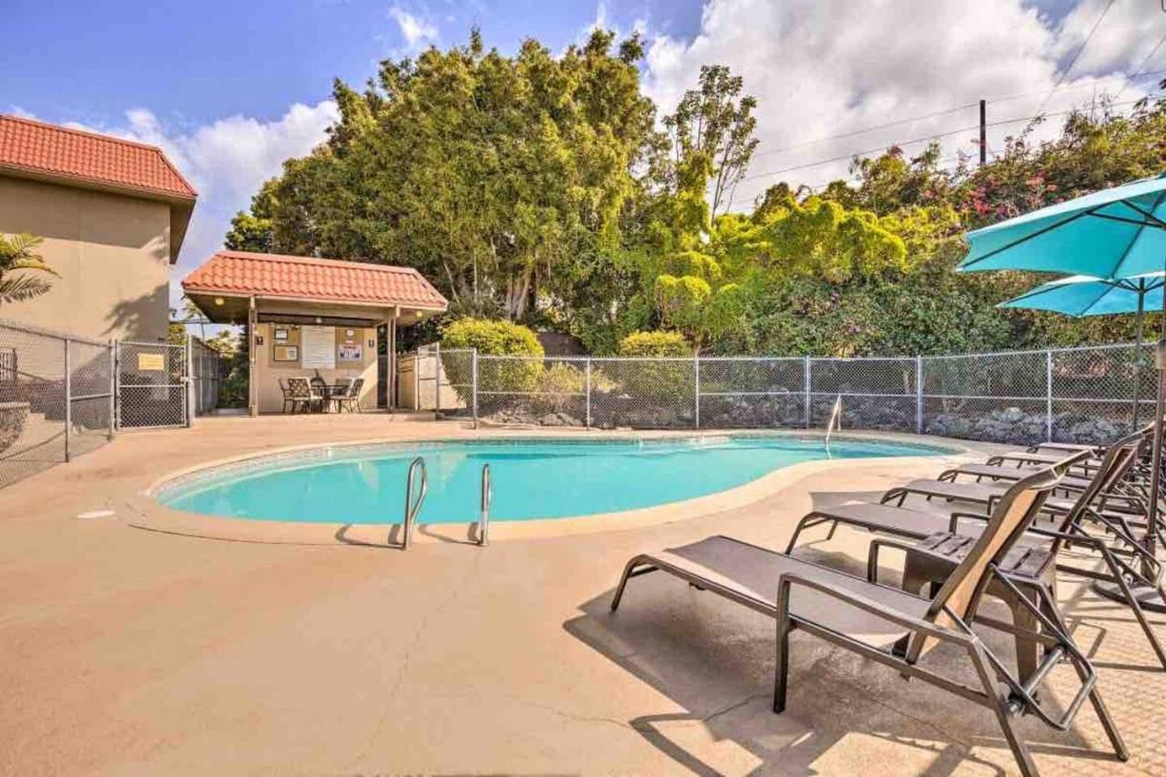 Family Friendly Kailua Bay View Ac Free Parking Walk To Kailua Village Bagian luar foto